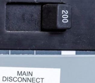 Main Disconnect Circuit Breaker